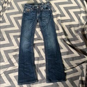 SIZE 12 GIRLS(children) MISS ME BOOTCUT JEANS